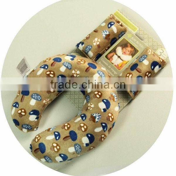 fuzzy baby stroller pillow baby neck pillow