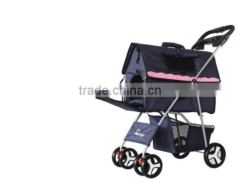 R1923H Pet Stroller dog four wheels Dog Transport Bag Dog Stroller