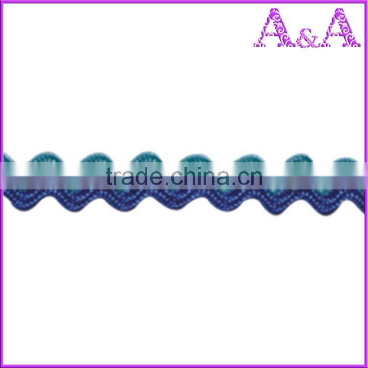 Low price 100% polyester ribbon/Zig Zag ribbon