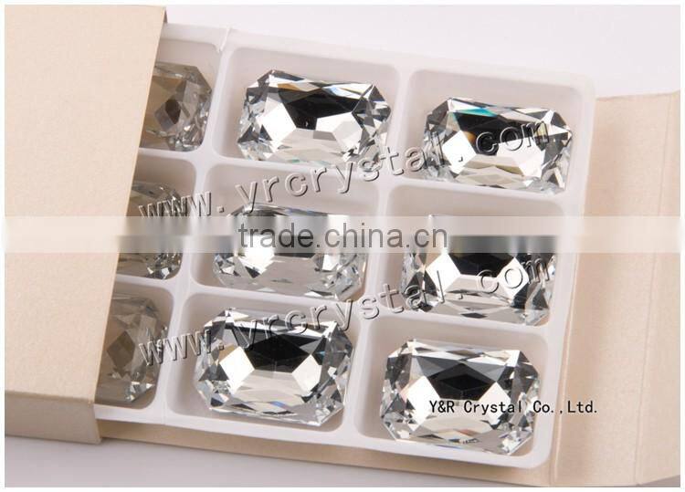 crystal beads octagon stones for jewelry beads accesories