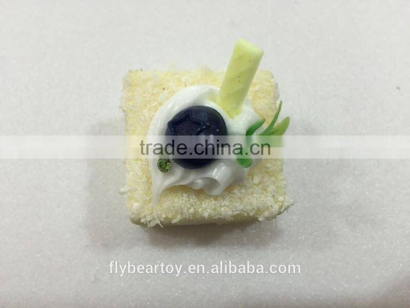 Plastic Food Models Atificial Cake For Promotion