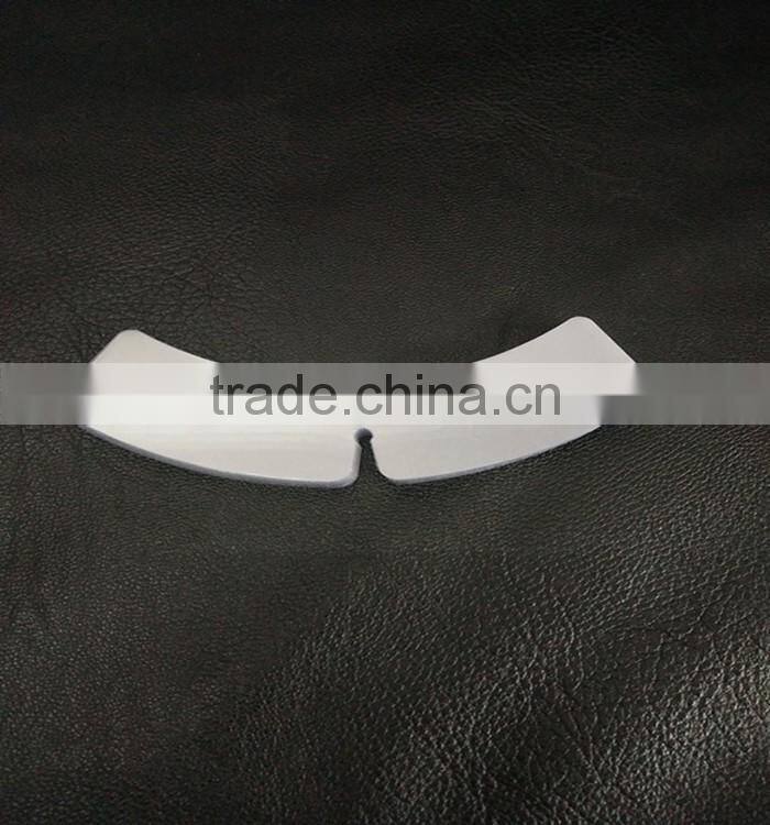 PET tranSparent platic collar fly for shirt accessory