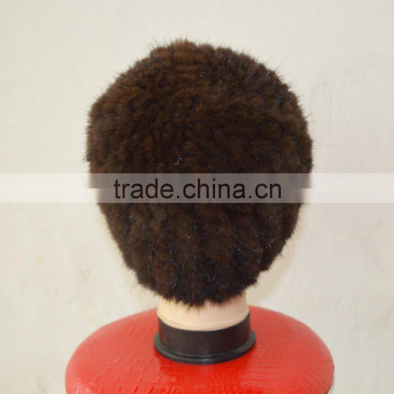 SJ925-02 America Fashion Week Mink Fur Lovely Woman Hat