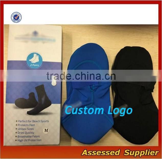 OEM 2.5-3.5MM Low Cut Beach Sock Neoprene Socks for Water Sports Scuba Diving, Snorkeling, Paddling, Boarding&Jetskiing --AMY615