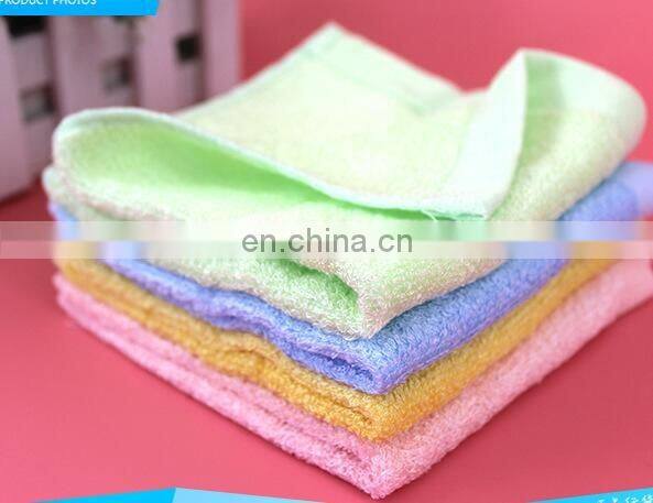 2piece/lot High quality Bamboo fiber fabric children baby Square towel saliva towel Face Sweat towel bathroom
