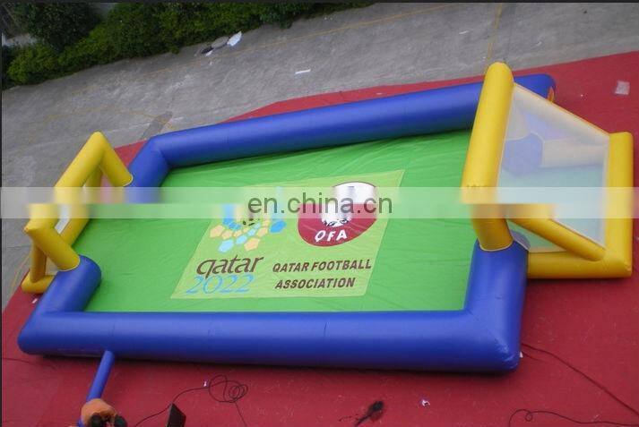 hot sale inflatable football pitch