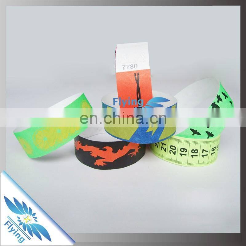 Factory Price kids paper Wristband for hospital