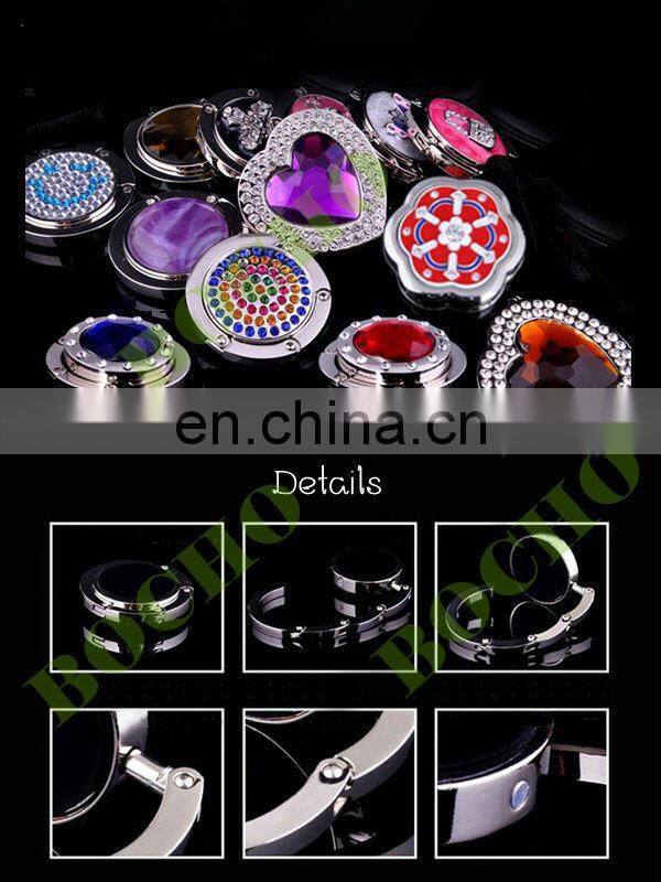 personalized foldable handbag hanger