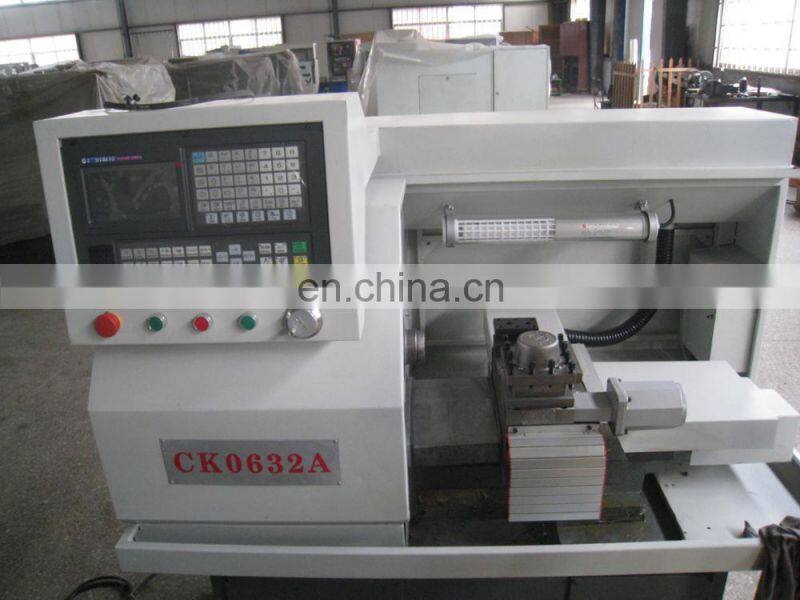 CK0632A china small cnc lathe machine price list from haishu