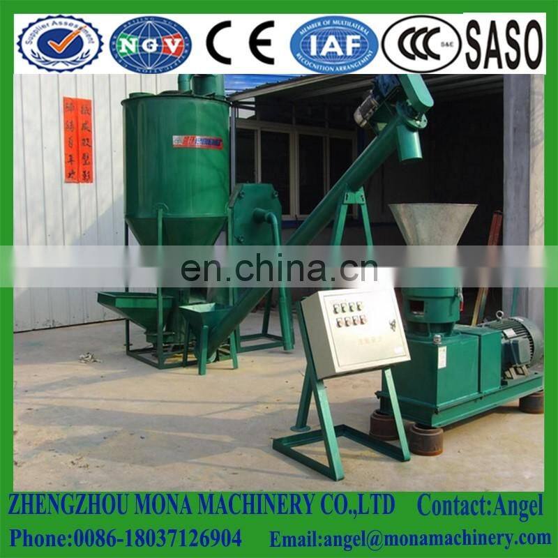 Factory outlets center flat die cassava straw rice husk alfalfa biomass sawdust wood pellet machine with ce