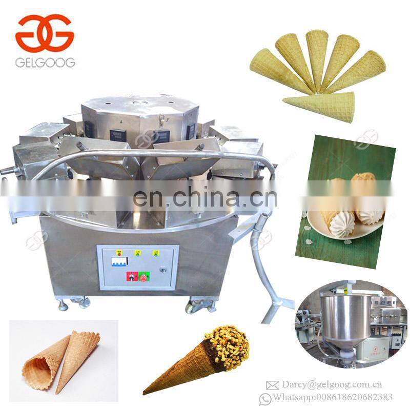 Factory Price Snow Sugar Cone Baker Waffle Bowl Maker Baking Machine Rolled Ice Cream Cone Maker Price