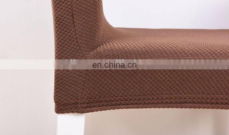 ruffled chair cover high quality elastic chair cover