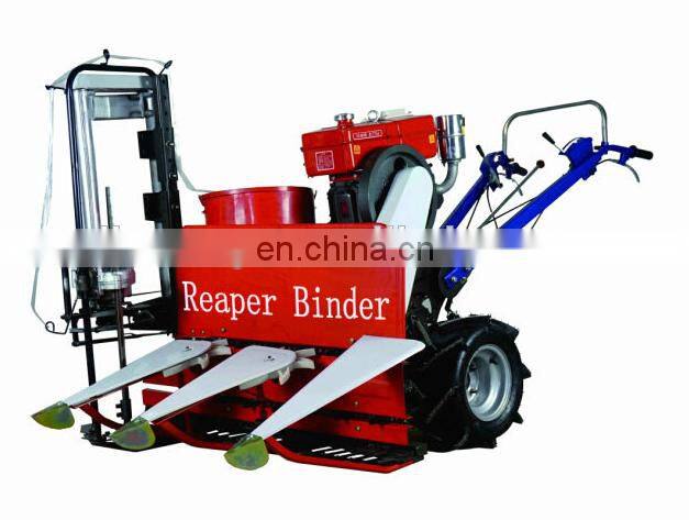 Best price of the wheat harvester walking tractor reaper binder