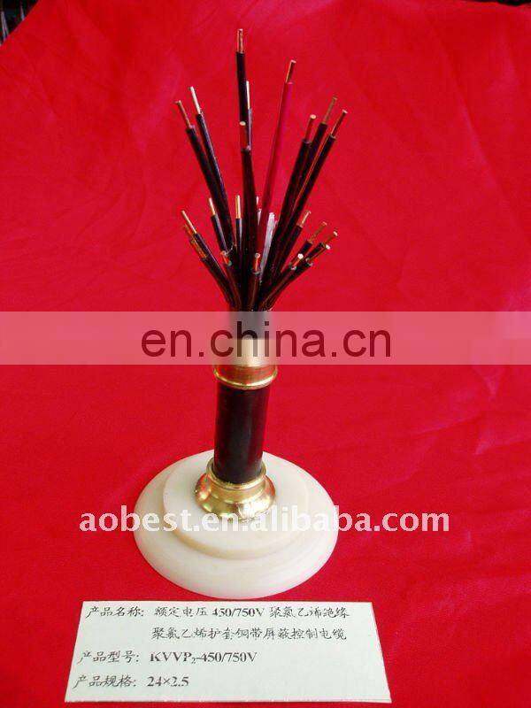 Golden supplier copper core instrument control cable