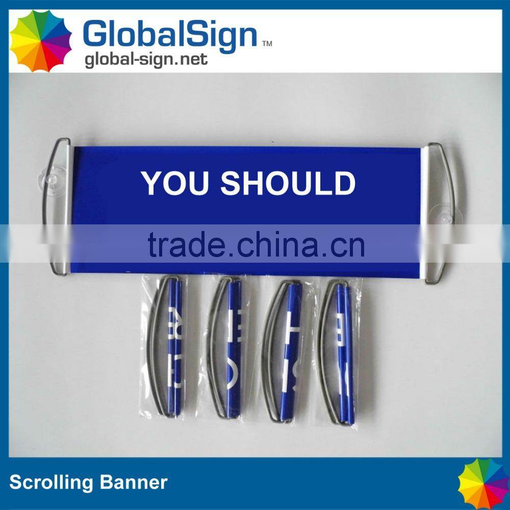 scrolling hand banner wholesale
