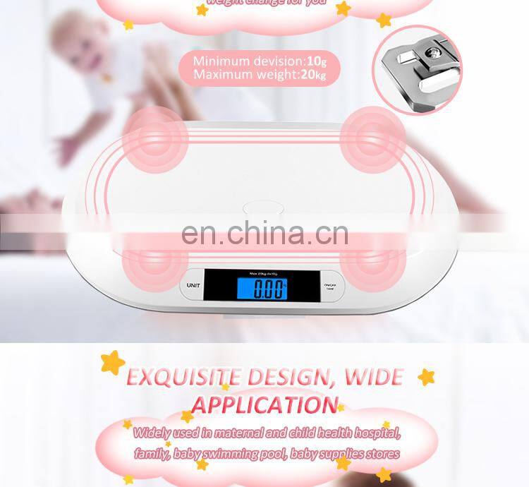 Best Seller 20Kg Weighing Digital Baby Scale 2In1 Baby To Toddler Scale