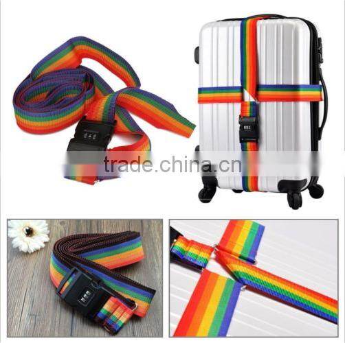 2M Adjustable Quick Release Buckle Nylon Luggage Suitcase Packing Strap Belt New