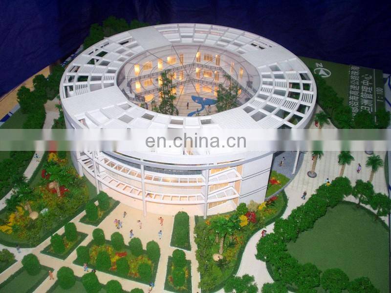 ho scale exhibition model for real estate/miniature architecure model/modern house plan