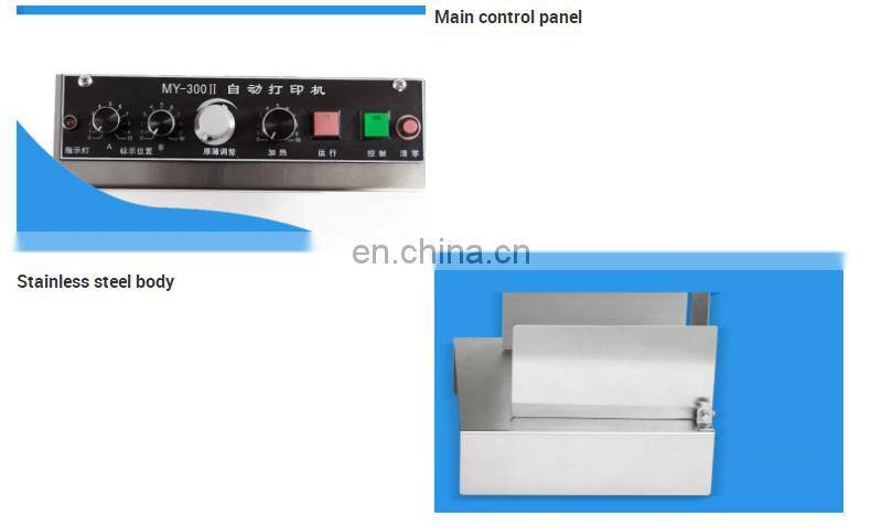 YTK Brand MY-300 date inkjet code date printer printing machine