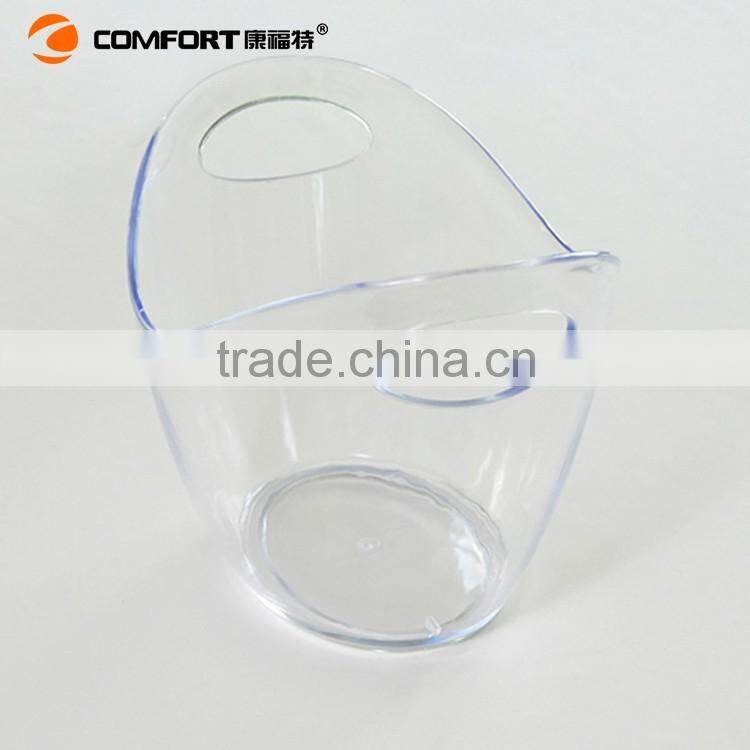 Plastic boat shape ice buckets for beer