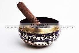singing bowl for healthy meditation
