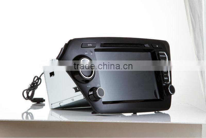 Android 4.2 Car dvd gps/Glonass for KIA K2 RIO 3G WiFi radio RDS bluetooth 1024*600 screen