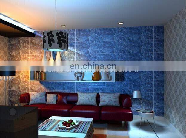 Wholesale Blue Veins Egyptian Artificial Marble Floor Tiles