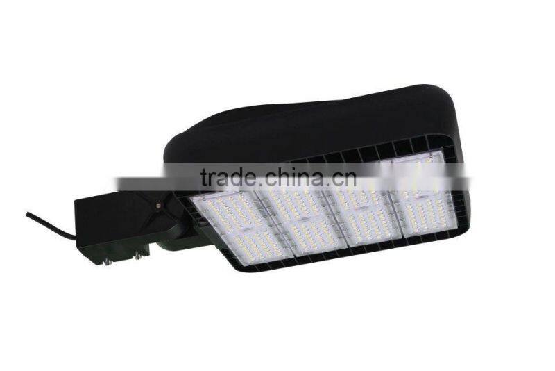led shoe box light, 240w UL led parking lot light, black led parking lot light from Shenzhen manufacture