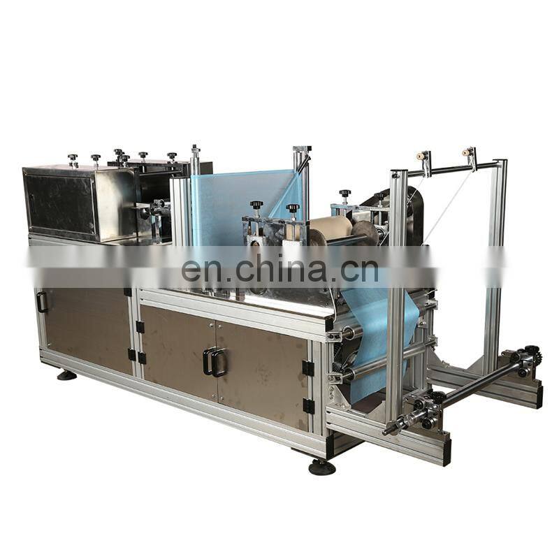 SC400 ultrasonic protective Disposable non-woven Fabric Shoes Cover making Machine
