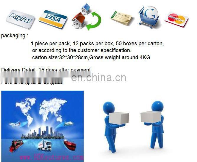 Hot Sale Nylon Suture Monofilament Non Absorbable Surgical Sutures With Needle