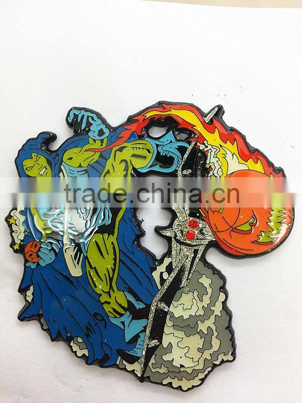 custom lapel pins no minimum/ soft enamel cartoon lapel pins
