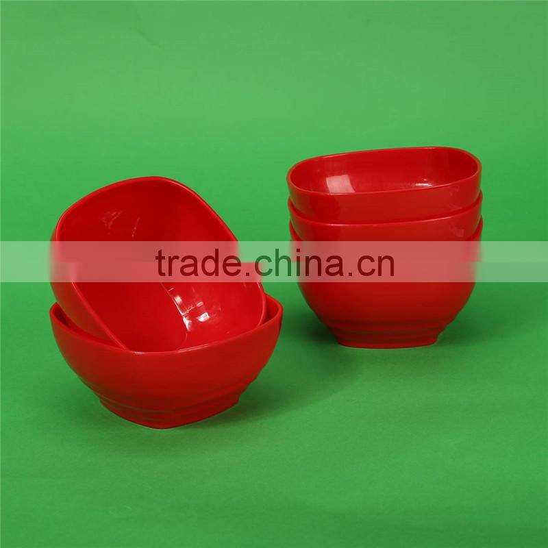 colorful stainless steel bowl with landles and lid