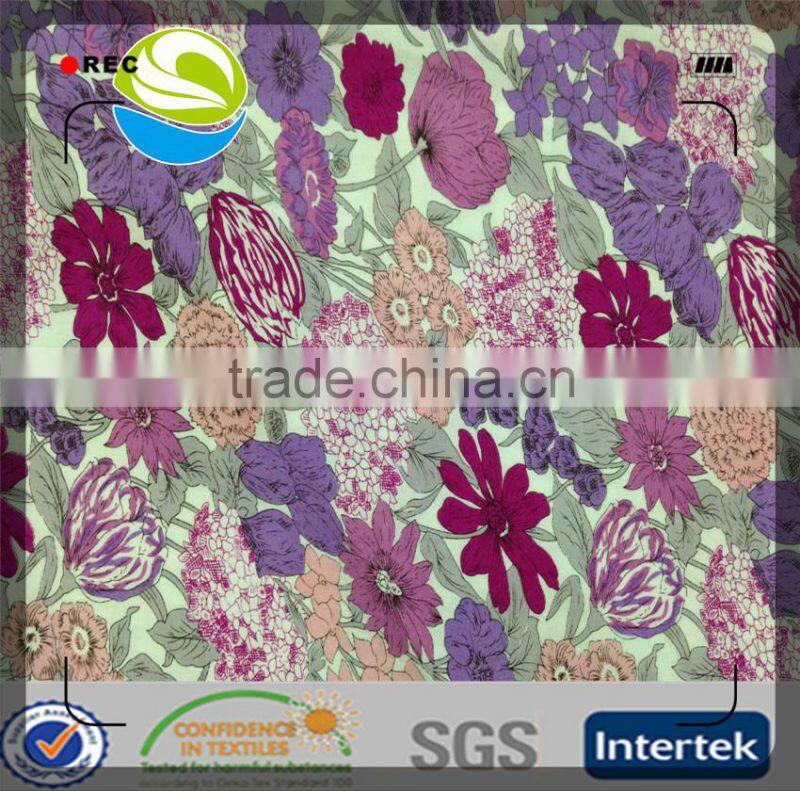 hot fashion printed 100% cotton fabric