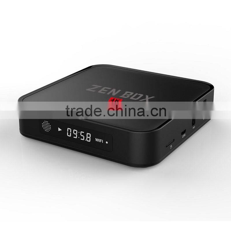 New Professional Brand Zen-Box 2GB DDR3 S905 HD 4K2K KODI IPTV Receiver Quad Core Android TV Box