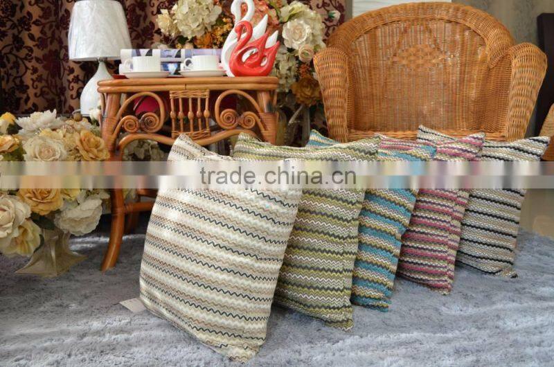 yarn dyed chenille pillow