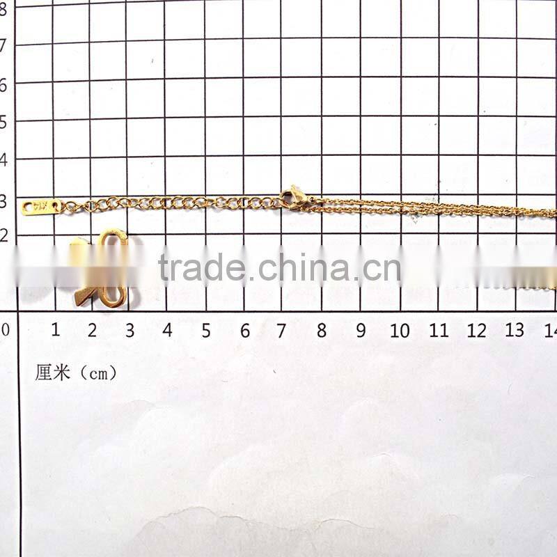 Wholesale Ballerina Necklace Latest Design Saudi Gold Jewelry Necklace