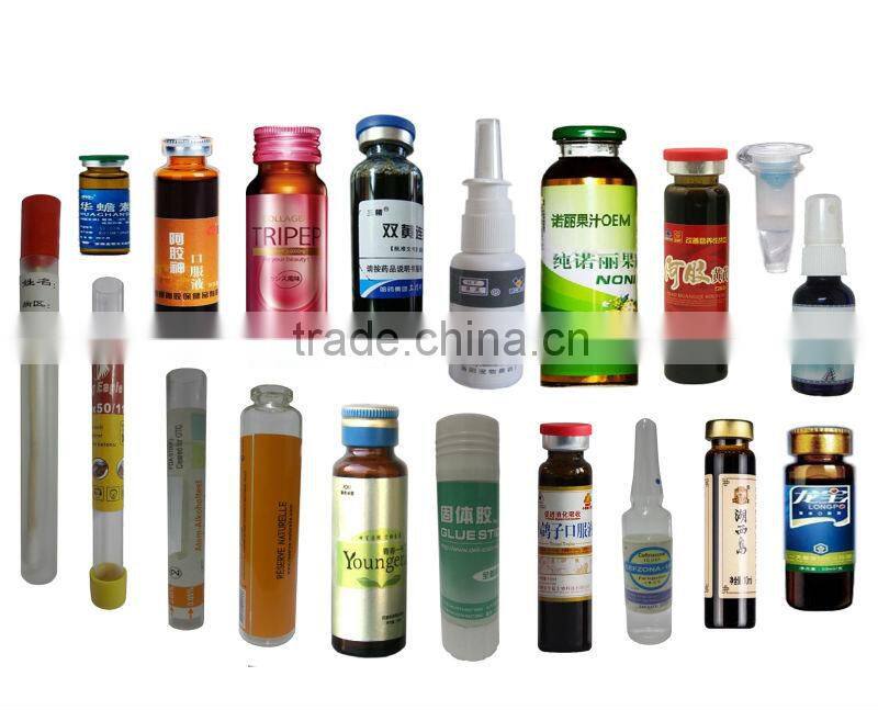 Automatic penicillin bottle mechanical equipment labeling machine