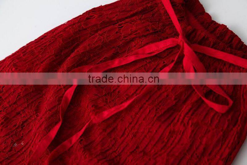 605129 Korean fashion lace decorative flower girls tutu skirts