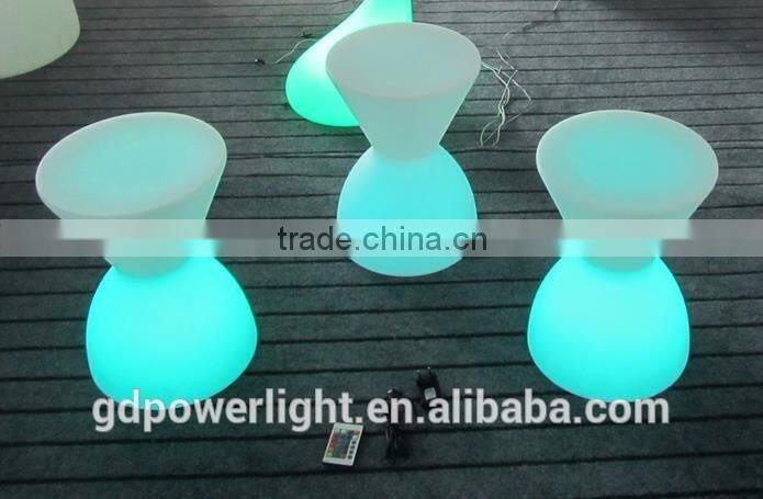 New PE plastic Stool with LED light & remote control YXF-3042