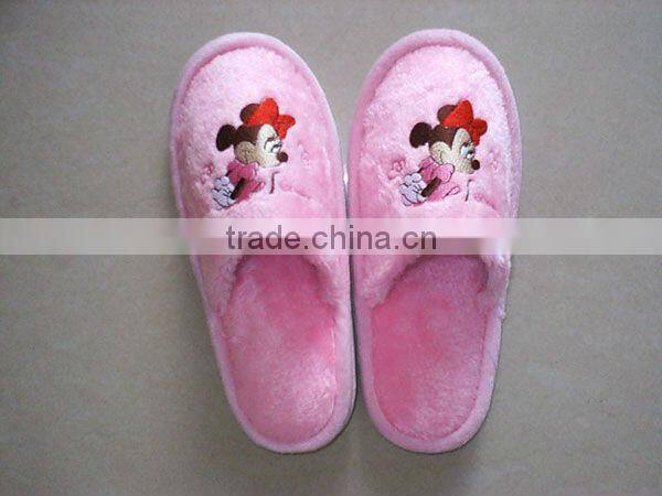 2013 fashion 100% cotton printed warm new design footwear