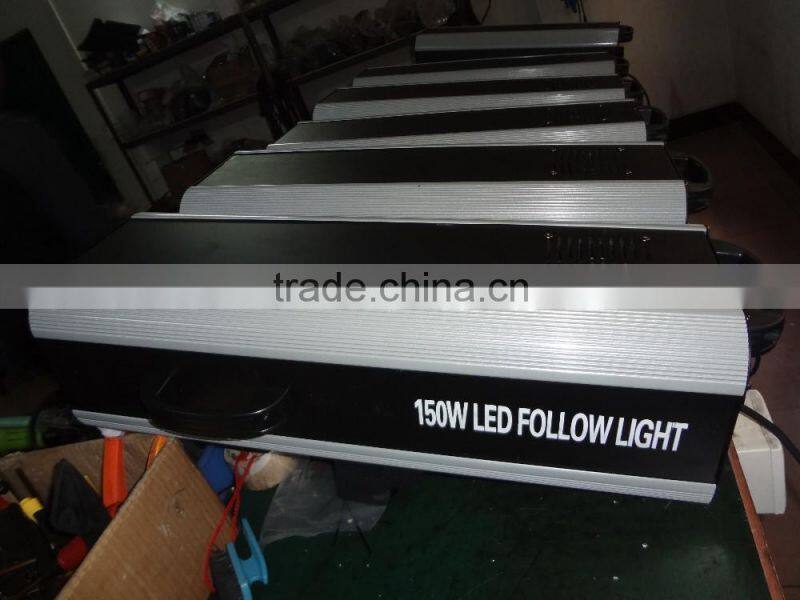 150w led follow spot light high brightness follow led spot stage lighting best for wedding theater show party
