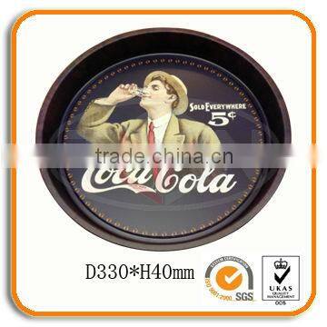 Vintage Tin Serving Tray