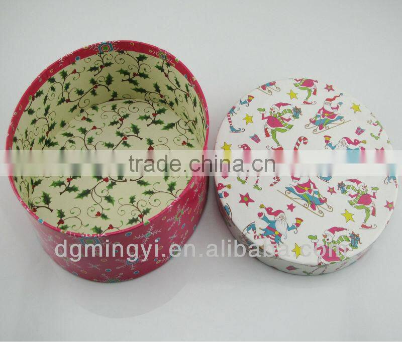 glossy varnish santa claus christmas box