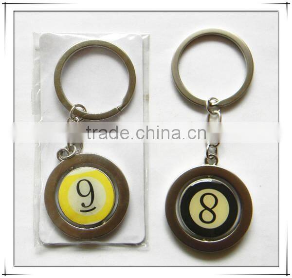 keychain billiard ball,billiard ball keychain,billiards keychain