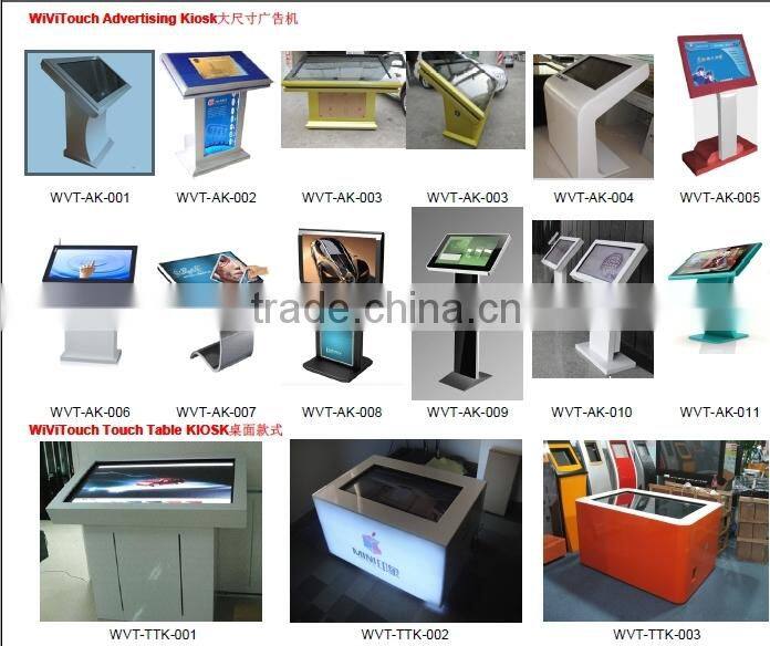 Hot Sale 32'' 42'' 46'' 55'' Interactive Rotatable Touch Kiosk Totem LCD Display