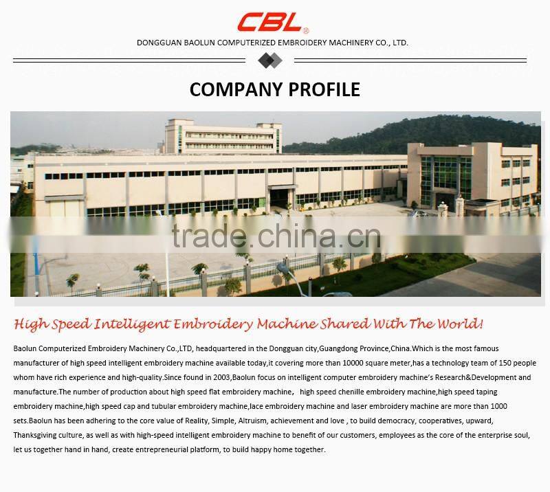High speed 20 head embroidery machine