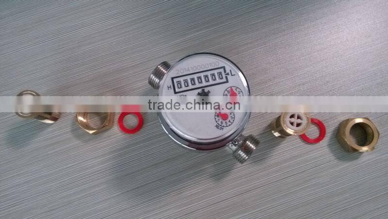purified water water meter stainless steel meter body