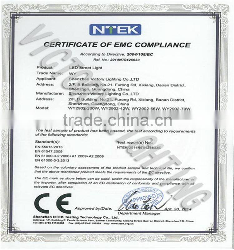 IP65 highway lamp 120w led street light external storage battery