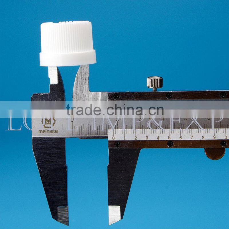 18/410 White PP Childproof Dropper