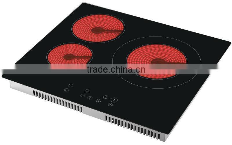3 burner electrical ceramic hob